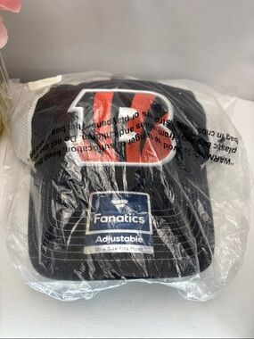 Fanatics Cincinnati Bengals NFL Black Adjustable SnapBack Trucker Hat Blk&White